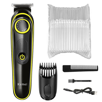 Kemei podesivi električni trimer za šišanje brade za muškarce, punjivi aparat za šišanje, električni stroj za šišanje