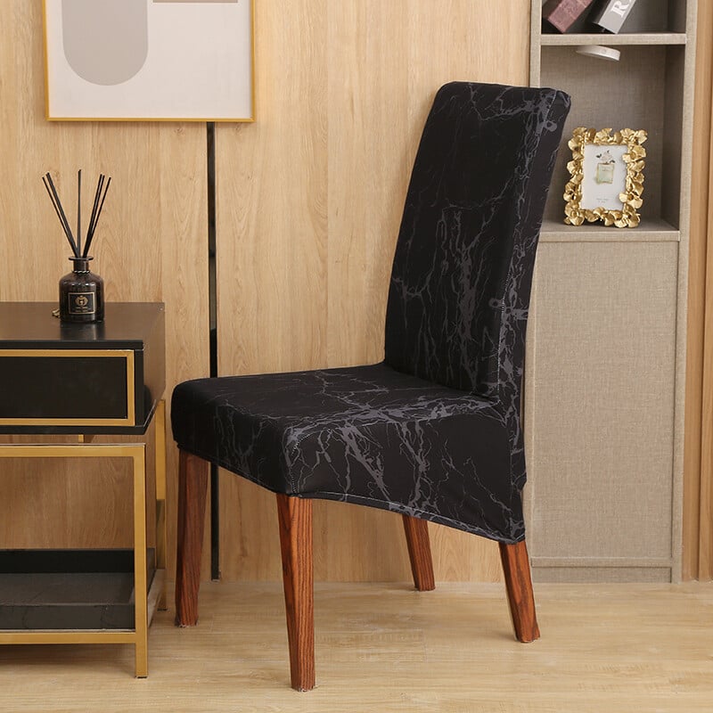 Huse pentru scaune cu spătar înalt și elasticitate universală Spandex M XL Huse pentru scaune Sufragerie Bucătărie Birou Casă Anti-murdar Detașabil