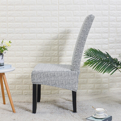 Huse pentru scaune de sufragerie tipărite mărime XL, detașabilă, lavabilă, pentru scaune de bucătărie, pentru banchet de acasă