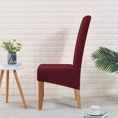 Huse pentru scaune de sufragerie tipărite mărime XL, detașabilă, lavabilă, pentru scaune de bucătărie, pentru banchet de acasă