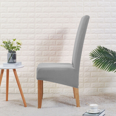 Huse pentru scaune de sufragerie tipărite mărime XL, detașabilă, lavabilă, pentru scaune de bucătărie, pentru banchet de acasă