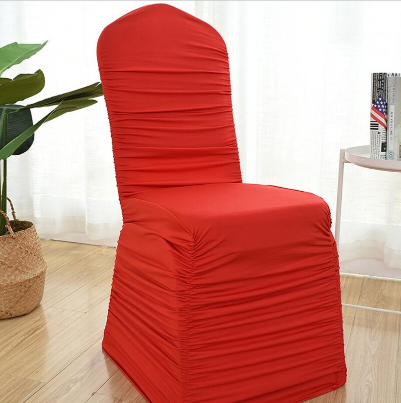 Rullis spandex toolikate, universaalne lükra, plisseeritud, kõverdatud, sünnipäevapidu, bankett, hotellikaunistus, luksuslik disainmuster