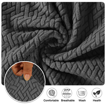 1 ΤΕΜ Κάλυμμα καρέκλας Polar Fleece Stretch Universal Size Φθηνά καλύμματα καθισμάτων καρέκλας με πλάτη για γάμο Καρέκλες τραπεζαρίας για το σπίτι