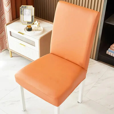 Husă îngroșată, impermeabilă și anti-fouling, pentru scaune din piele, all-inclusive pentru acasă, pentru scaune, pentru restaurant, tehnologie, pânză elas.