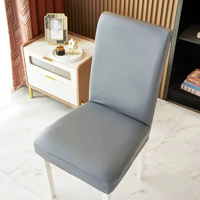 Husă îngroșată, impermeabilă și anti-fouling, pentru scaune din piele, all-inclusive pentru acasă, pentru scaune, pentru restaurant, tehnologie, pânză elas.