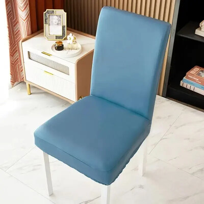 Husă îngroșată, impermeabilă și anti-fouling, pentru scaune din piele, all-inclusive pentru acasă, pentru scaune, pentru restaurant, tehnologie, pânză elas.