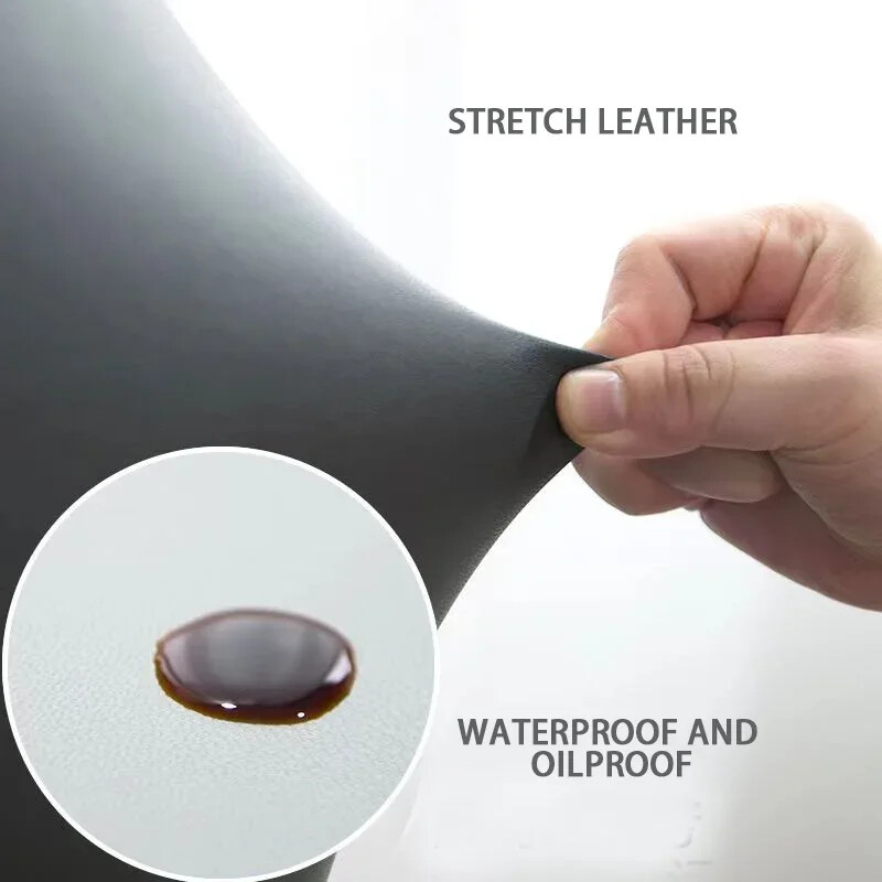 Husă îngroșată, impermeabilă și anti-fouling, pentru scaune din piele, all-inclusive pentru acasă, pentru scaune, pentru restaurant, tehnologie, pânză elas.