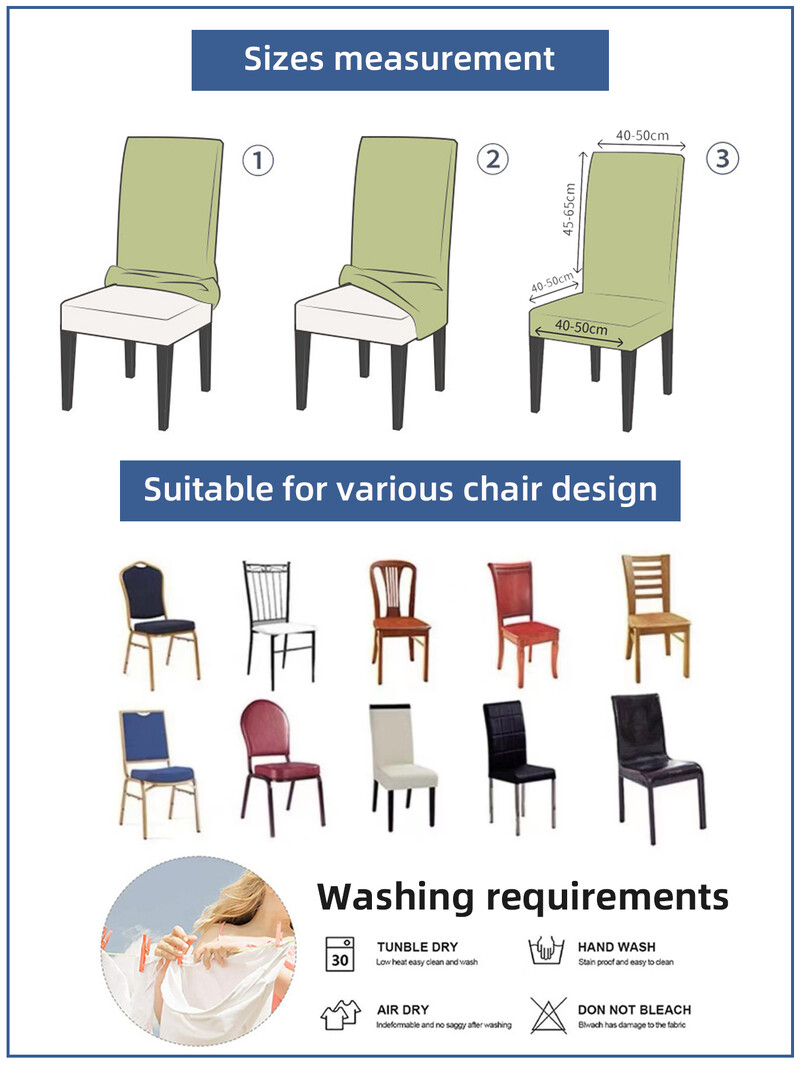LANMOLIFE tooli kate söögitoa jaoks Stretch söögitooli katted Spandex köök Parsons tooli katted pestav kaitse