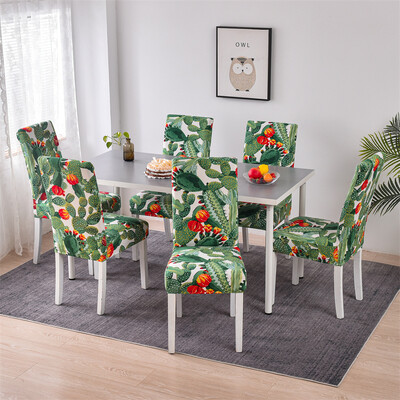 6 tk/komplekt Elastne tooli kate Söögitoa tooli istmekatted restorani pulmapidustuse jaoks Hotel Stretch Spandex tooli kate