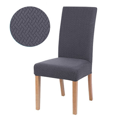 Jacquard tooli kate söögitoa jaoks Stretch žakaarmadratne söögitooli kate Slipcover elastne spandex köögitooli kate