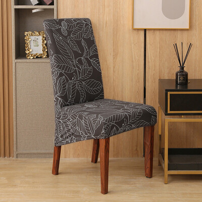 Huse pentru scaune de sufragerie florale elastice pentru sufragerie Dimensiune universală/huse pentru scaune supradimensionate Bucătărie detașabilă Banchet de hotel