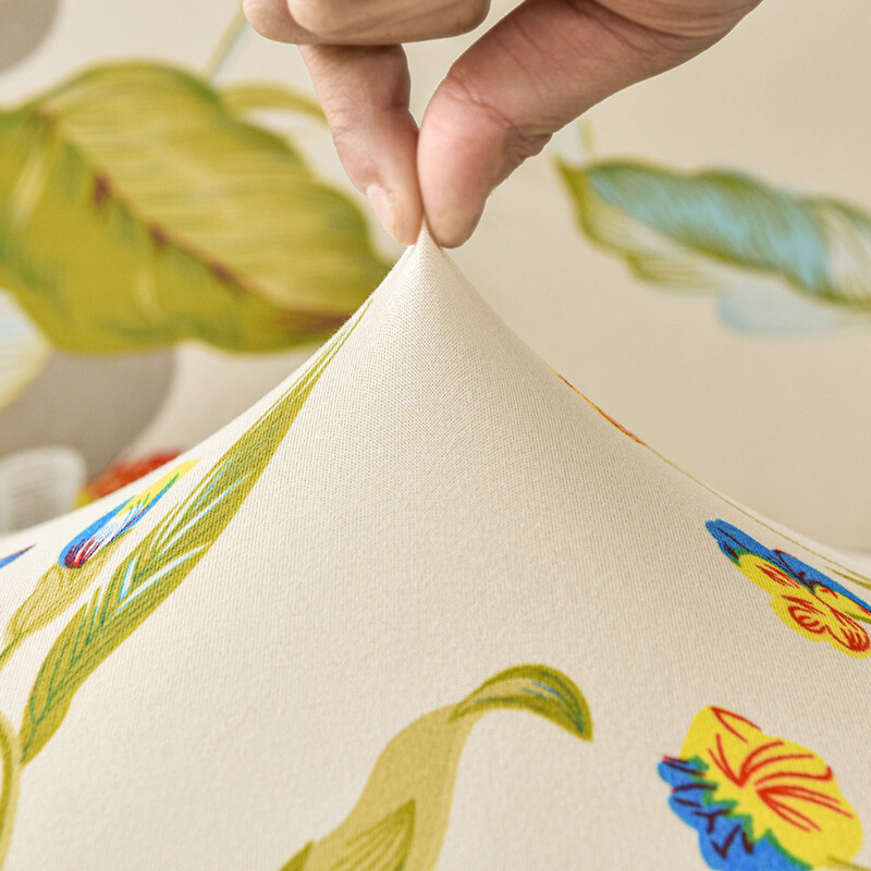 Huse pentru scaune de sufragerie florale elastice pentru sufragerie Dimensiune universală/huse pentru scaune supradimensionate Bucătărie detașabilă Banchet de hotel