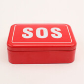 SOS Outdoor Survival Emergency Empty Box Tool For Wire Folding Compass Многофункционални клещи с фенерче Fire Starter Whistle