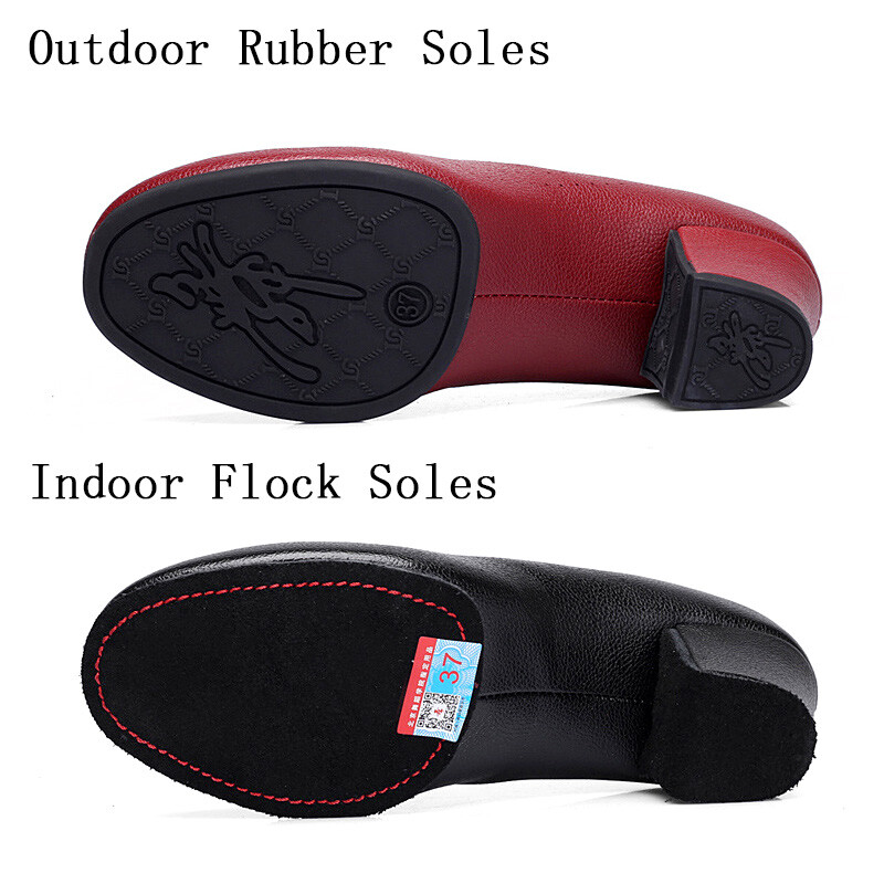 Cipele za latinoameričke plesove Ženske cipele za salsu i jazz Cipele za ples na petu 5,5 cm Mekani potplat Ženske tenisice za ples Ženske cipele