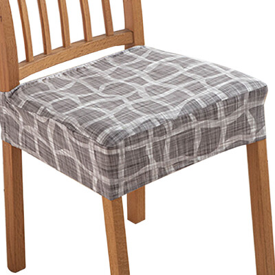 Καλύμματα καθισμάτων καρέκλας τραπεζαρίας 1 τεμαχίου για καρέκλες τραπεζαρίας, αφαιρούμενα καλύμματα καρέκλας με ελαστική εκτύπωση που πλένονται
