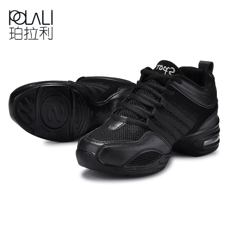 POLALI femei negru roșu aur alb pantofi de dans femei jazz hip hop pantofi pantofi pentru femei platformă dans pantofi fitness dame