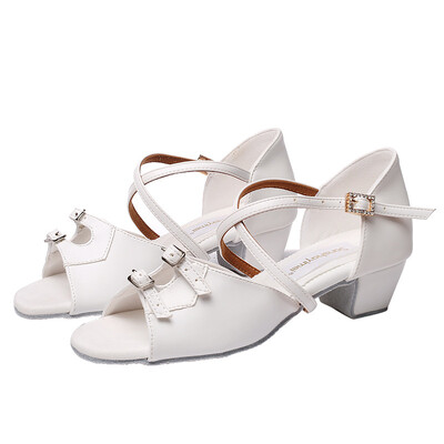 Pantofi de dans latino pentru fete noi, pantofi de dans pentru copii, femei, copii profesionisti/copii/pantofi de antrenament salsa, sandale