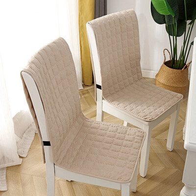 Pernă pentru scaun Pernă pentru scaun Husă pentru scaun de sufragerie Lavabilă spătar Bandă elastică pentru scaun pentru mese de lucru Husă pentru scaun Produse textile pentru casă