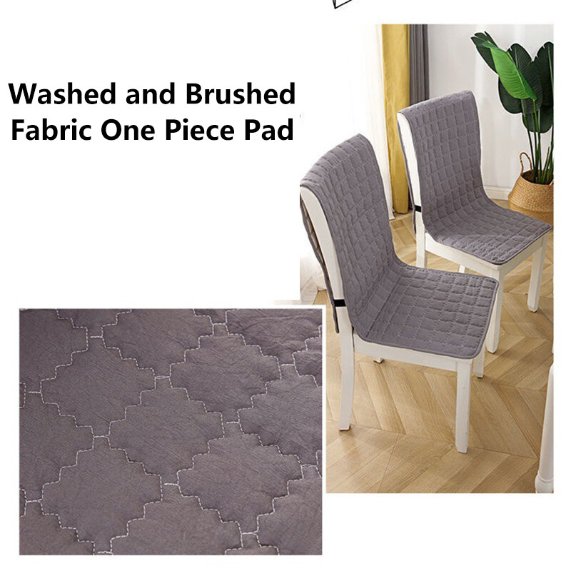 Pernă pentru scaun Pernă pentru scaun Husă pentru scaun de sufragerie Lavabilă spătar Bandă elastică pentru scaun pentru mese de lucru Husă pentru scaun Produse textile pentru casă