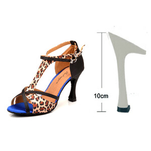 Ladingwu Pantofi de dans Latină Femei Salsa Pantofi de dans Fete Performanță de petrecere Pantofi de dans profesionali Soft Bottom Ballroom