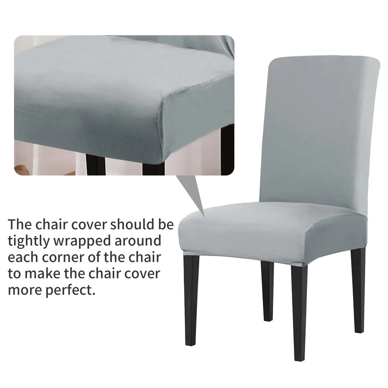 4/8 venivate spandex toolikatete komplekt Köök Hotell Pulmad bankett Universaalne bankett pidusöök Elastsed toolikaitsed