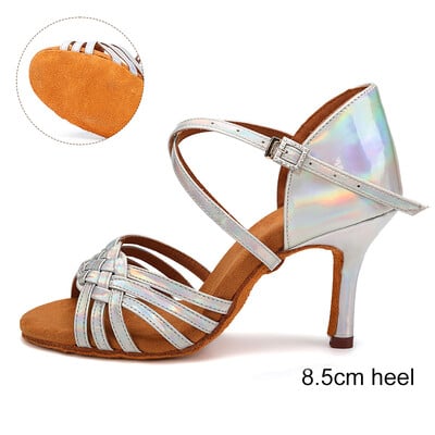 Naiste tantsujalatsid tantsimiseks ladina kingad naistele tüdrukutele tantsusaalijalatsid Naiste moodsad tango jazz-jalatsid Salsa sandaalid