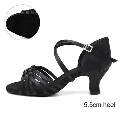 Naiste tantsujalatsid tantsimiseks ladina kingad naistele tüdrukutele tantsusaalijalatsid Naiste moodsad tango jazz-jalatsid Salsa sandaalid
