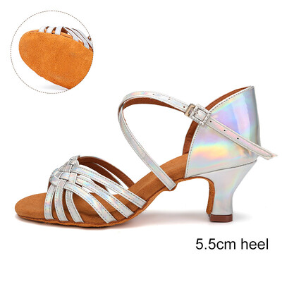 Naiste tantsujalatsid tantsimiseks ladina kingad naistele tüdrukutele tantsusaalijalatsid Naiste moodsad tango jazz-jalatsid Salsa sandaalid