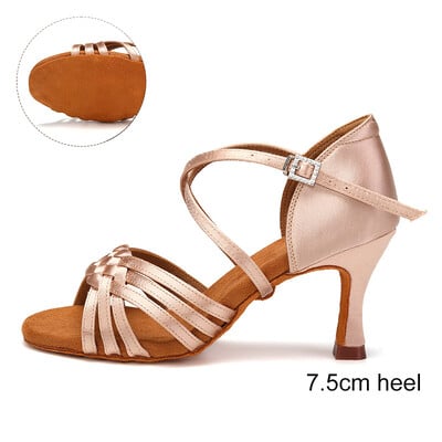 Naiste tantsujalatsid tantsimiseks ladina kingad naistele tüdrukutele tantsusaalijalatsid Naiste moodsad tango jazz-jalatsid Salsa sandaalid