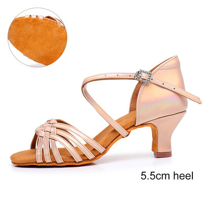 Naiste tantsujalatsid tantsimiseks ladina kingad naistele tüdrukutele tantsusaalijalatsid Naiste moodsad tango jazz-jalatsid Salsa sandaalid