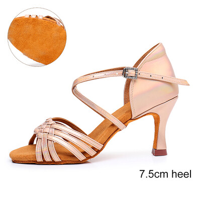 Naiste tantsujalatsid tantsimiseks ladina kingad naistele tüdrukutele tantsusaalijalatsid Naiste moodsad tango jazz-jalatsid Salsa sandaalid