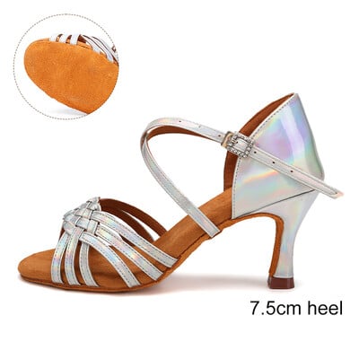 Naiste tantsujalatsid tantsimiseks ladina kingad naistele tüdrukutele tantsusaalijalatsid Naiste moodsad tango jazz-jalatsid Salsa sandaalid