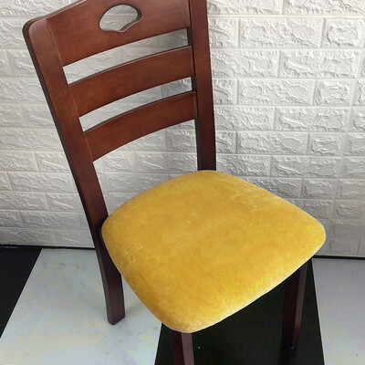 Husă de pernă pentru scaun din catifea moale Husă de scaun elastică pentru decorarea casei pentru sufragerie, bucătărie, birou, husă detașabilă pentru scaun lavabilă