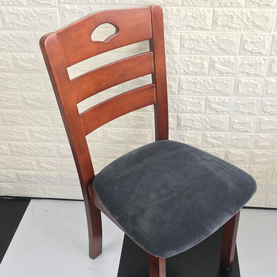 Husă de pernă pentru scaun din catifea moale Husă de scaun elastică pentru decorarea casei pentru sufragerie, bucătărie, birou, husă detașabilă pentru scaun lavabilă