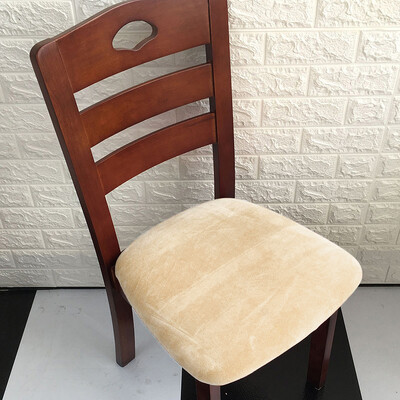 Husă de pernă pentru scaun din catifea moale Husă de scaun elastică pentru decorarea casei pentru sufragerie, bucătărie, birou, husă detașabilă pentru scaun lavabilă