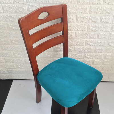 Husă de pernă pentru scaun din catifea moale Husă de scaun elastică pentru decorarea casei pentru sufragerie, bucătărie, birou, husă detașabilă pentru scaun lavabilă