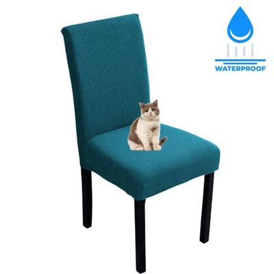 Husa pentru scaune reglabila rezistenta la apa 1 2 4 pachete Husa scaun de bucatarie pentru sufragerie Husa pentru scaune jacquard Elastic Spandex
