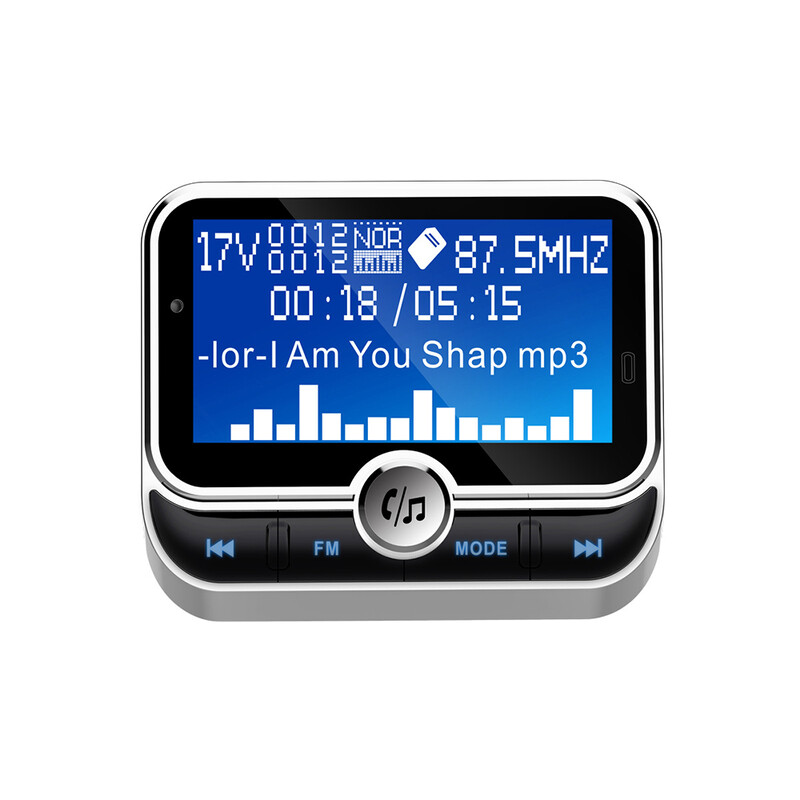 BC32 Dual USB Charging Bluetooth Hand-free Φορτιστής αυτοκινήτου Πομπός FM MP3 Music Player Car Kit, Υποστήριξη Hands-Free Call & Micro