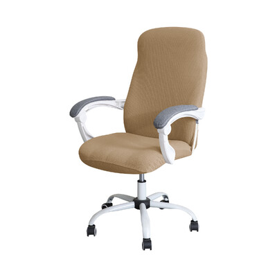 Jacquard Husă scaun computer de birou hidrofugă Husă scaun Protector fotoliu elastic elastic anti murdar detașabil