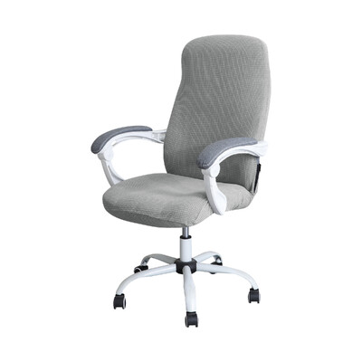 Jacquard Husă scaun computer de birou hidrofugă Husă scaun Protector fotoliu elastic elastic anti murdar detașabil