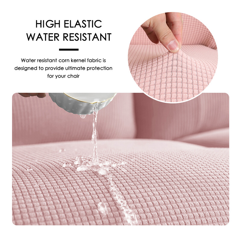 Jacquard Husă scaun computer de birou hidrofugă Husă scaun Protector fotoliu elastic elastic anti murdar detașabil