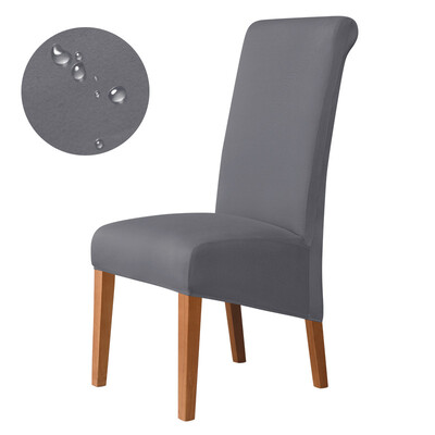 Pritsmekindel kõrge seljatoe tooli kate Stretch Decor XL suuruses istme kate kontoriköögi söögitoa jaoks, mitte 100% veekindel 1 tk