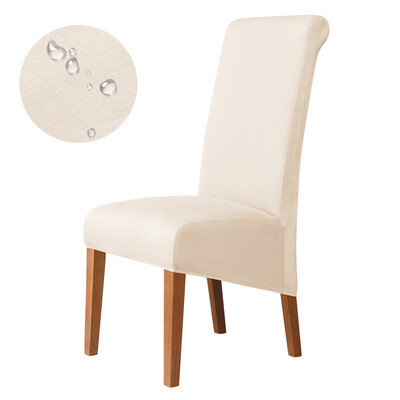 Pritsmekindel kõrge seljatoe tooli kate Stretch Decor XL suuruses istme kate kontoriköögi söögitoa jaoks, mitte 100% veekindel 1 tk