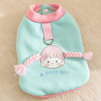 2024 Koerariided Armsad koerte kapuutsid Õhuke sügistalvine koeramantel D-sõrmuse triibulise trükiga kutsika dressipluus Kassijope Lemmikloomarõivad