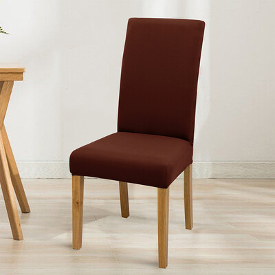 Huse pentru scaune elastice, reglabile, de culoare solidă, spandex, elastic, huse pentru scaune pentru scaune, bucătărie, sufragerie, banchet de nuntă, acasă