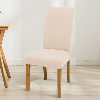 Huse pentru scaune elastice, reglabile, de culoare solidă, spandex, elastic, huse pentru scaune pentru scaune, bucătărie, sufragerie, banchet de nuntă, acasă