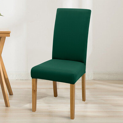 Huse pentru scaune elastice, reglabile, de culoare solidă, spandex, elastic, huse pentru scaune pentru scaune, bucătărie, sufragerie, banchet de nuntă, acasă