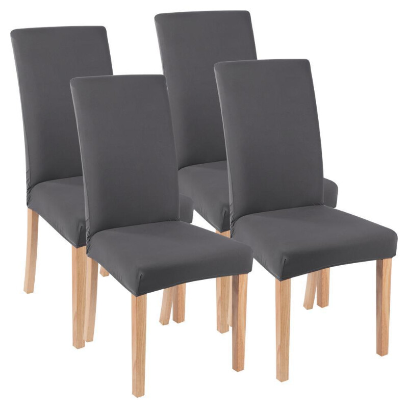 Huse pentru scaune elastice, reglabile, de culoare solidă, spandex, elastic, huse pentru scaune pentru scaune, bucătărie, sufragerie, banchet de nuntă, acasă