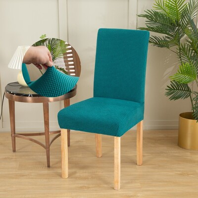 Jacquard maisituuma riidest tooli kate universaalse suurusega odavad toolikatted venivad istmekatted söögitoa kodukaunistamiseks