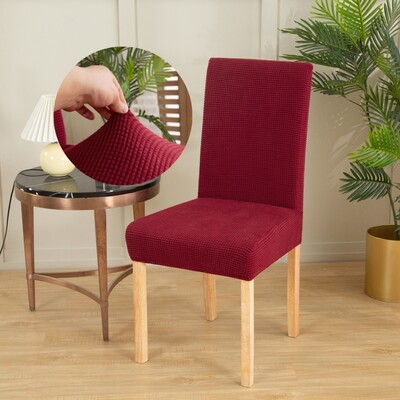 Jacquard maisituuma riidest tooli kate universaalse suurusega odavad toolikatted venivad istmekatted söögitoa kodukaunistamiseks